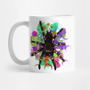 Tarantula Paint Splatter 4 Mug